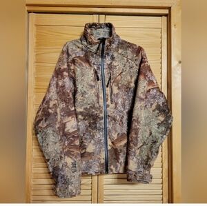 Sports Afield Camo Jacket Mens Size Large King camo print warm